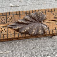 Brass Woodland Leaf Pendant