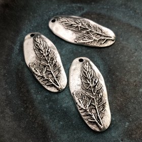 Denali Pendant Antique Silver