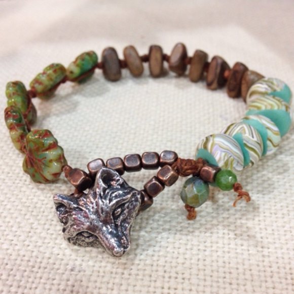 Fox in the Forest Bracelet