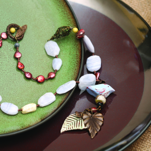 Blue Skies Calling Necklace