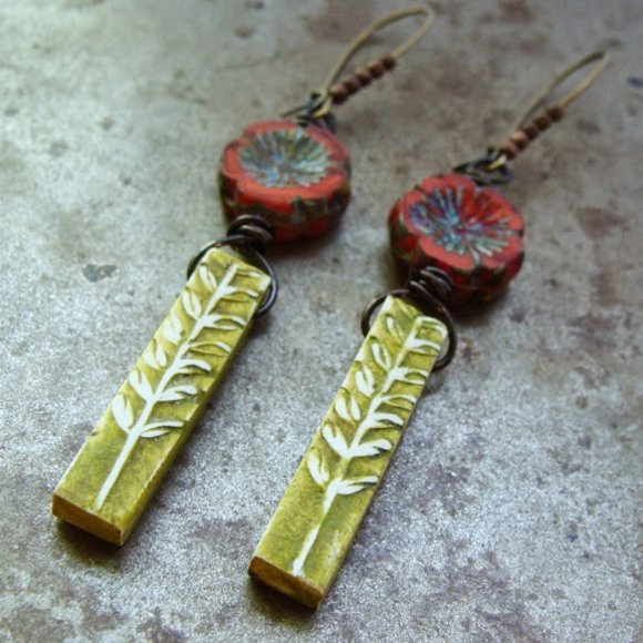 Growing Garden Earring 