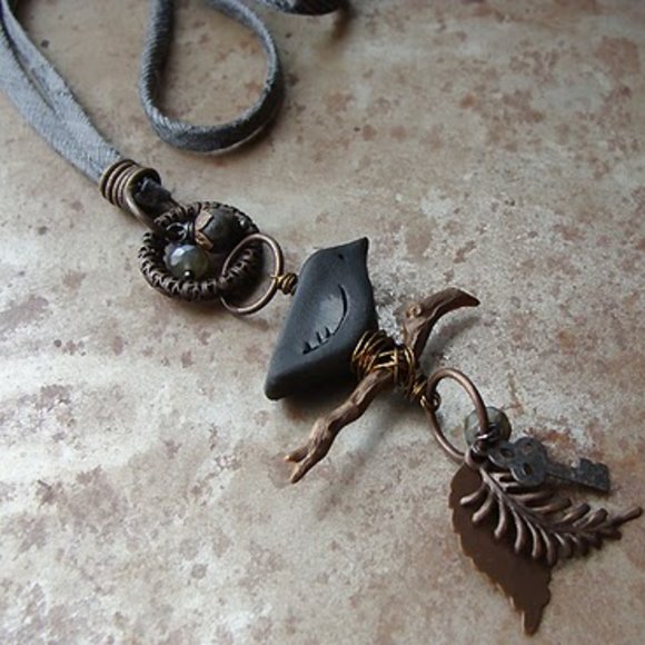 Raven Necklace