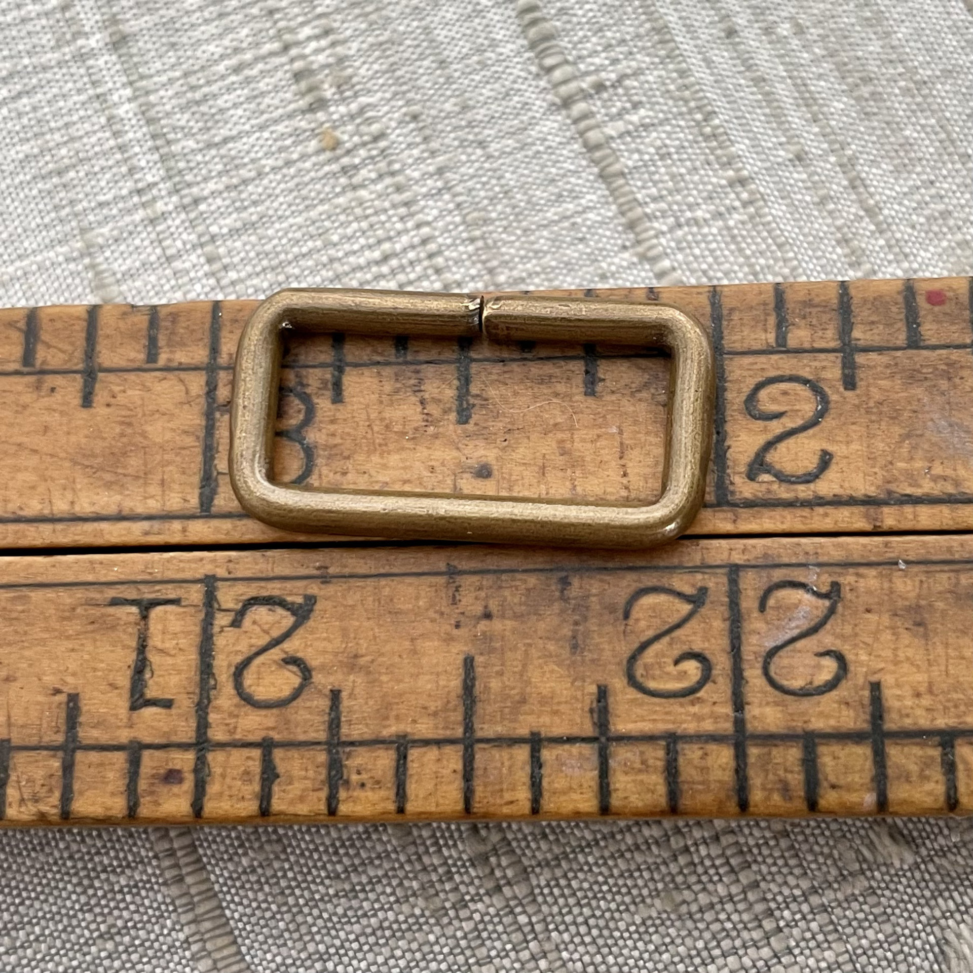 Large Rectangle Jump Ring - 24x12.5mm